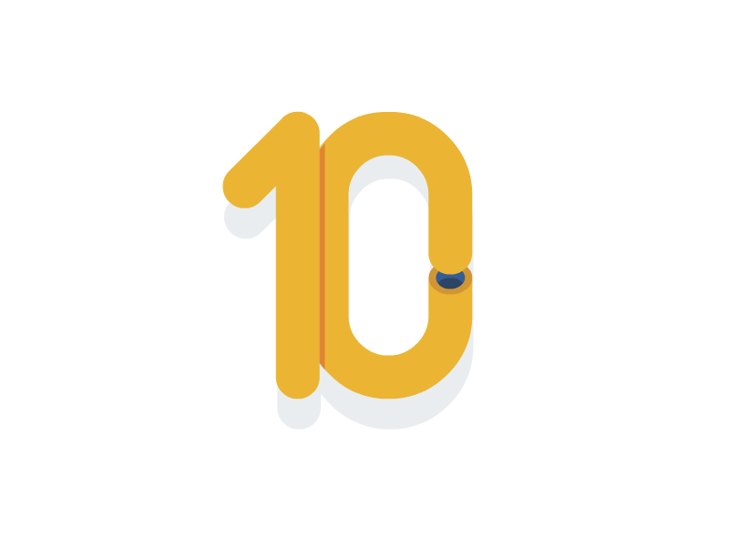 Nerdle animated banner with number tiles